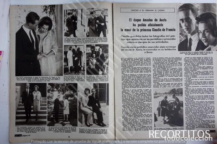 Sammeln von Zeitschriften und Zeitungen: duque amadeo de aosta princesa claudia de francia