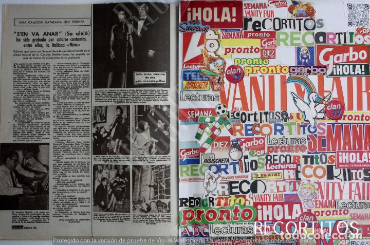 Coleccionismo de Revistas y Peri&oacute;dicos: maestro borrell andreu sofia loren