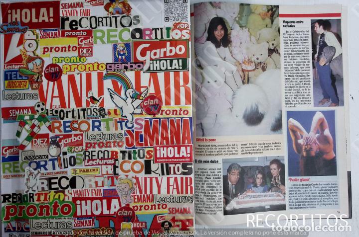 Sammeln von Zeitschriften und Zeitungen: paco cecilio joaquin cortes maria jose saez