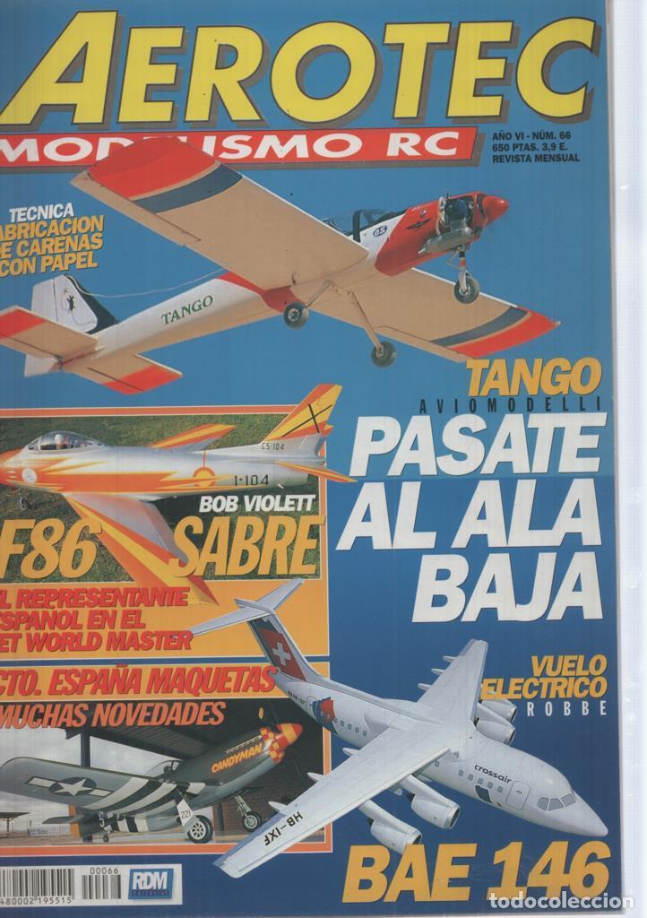 Revue Aerotec Modelismo RC N°59 – Ala Volante, B-52, Tigre, En Espagnol, Occasion Avec Défauts