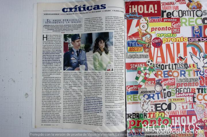 Sammeln von Zeitschriften und Zeitungen: penelope cruz gabino diego