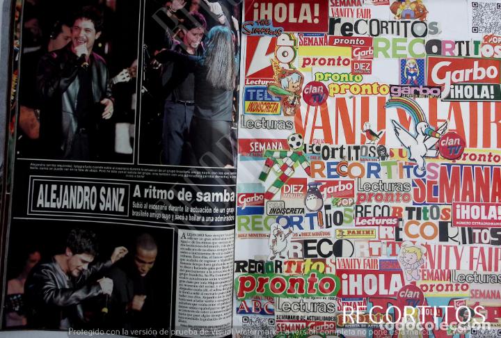 Coleccionismo de Revistas y Peri&oacute;dicos: alejandro sanz 1999