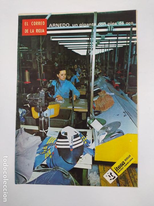 Coleccionismo de Revistas y Peri&oacute;dicos: REVISTA FASC&Iacute;CULO EL CORREO DE LA RIOJA. ARNEDO. UN GIGANTE CON PIES DE ORO. TDKR60