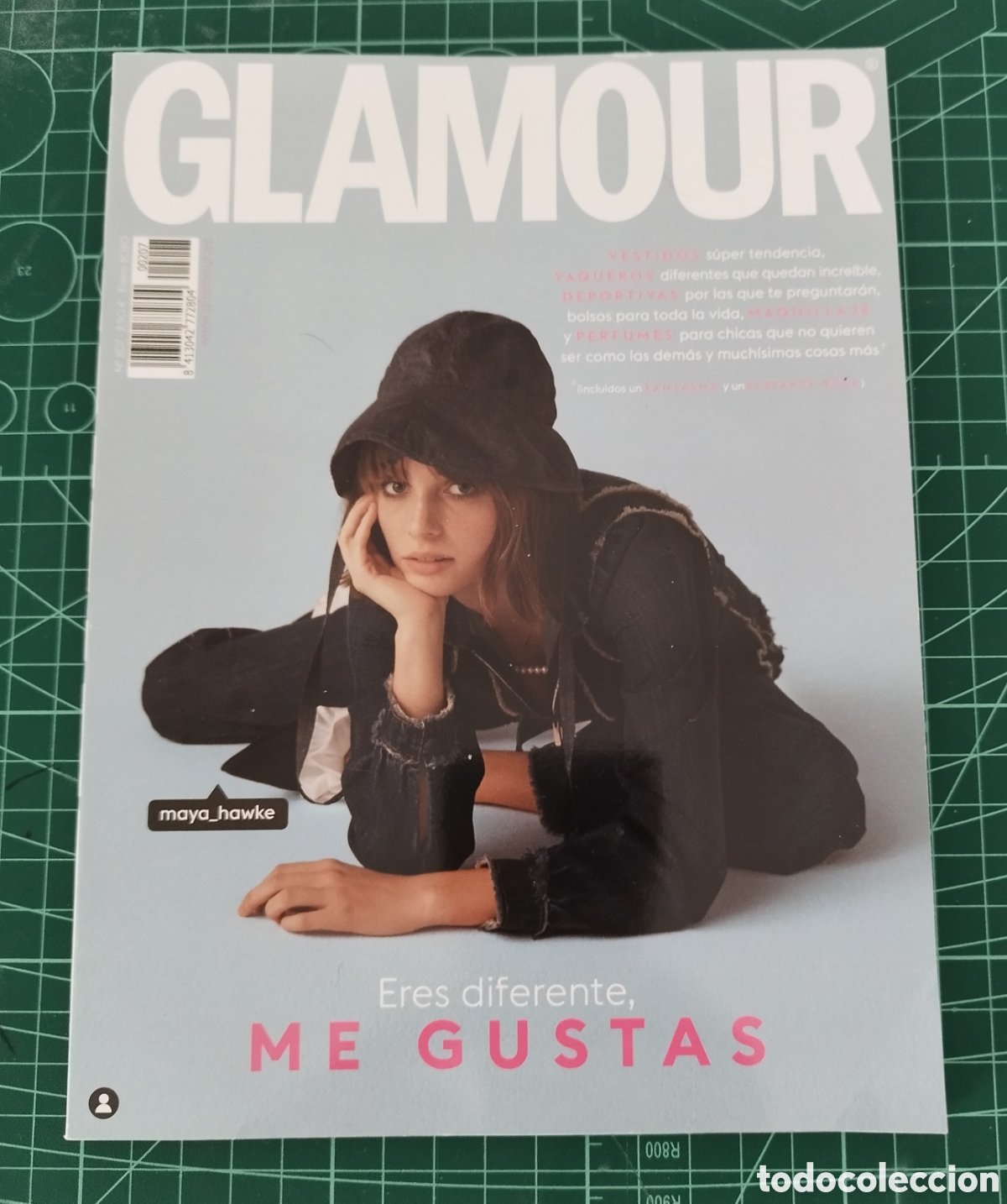Coleccionismo de Revistas y Peri&oacute;dicos: Revista Glamour Maya Hawke