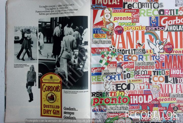 Coleccionismo de revistas y peri&oacute;dicos: gordon's gin ginebra anuncio publicidad gordons
