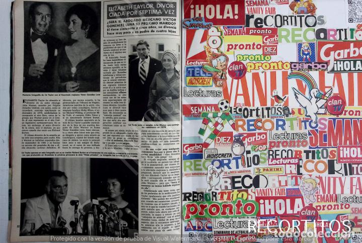Coleccionismo de Revistas y Peri&oacute;dicos: elizabeth taylor liz richard burton