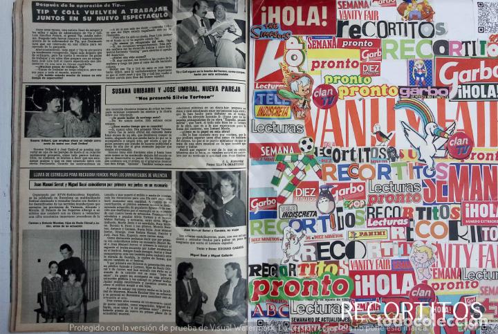 Coleccionismo de Revistas y Peri&oacute;dicos: tip y col susana uribarri miguel bose gallardo junior antonio carmen morales serrat