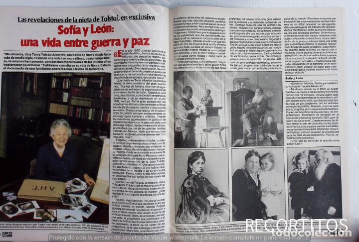 Coleccionismo de Revistas y Peri&oacute;dicos: sofia leon tolstoi