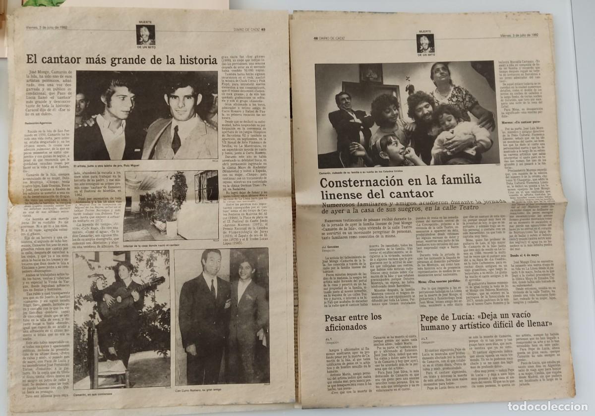 Coleccionismo de Revistas y Peri&oacute;dicos: Publicaciones diario Camar&oacute;n y Ruiz Miguel