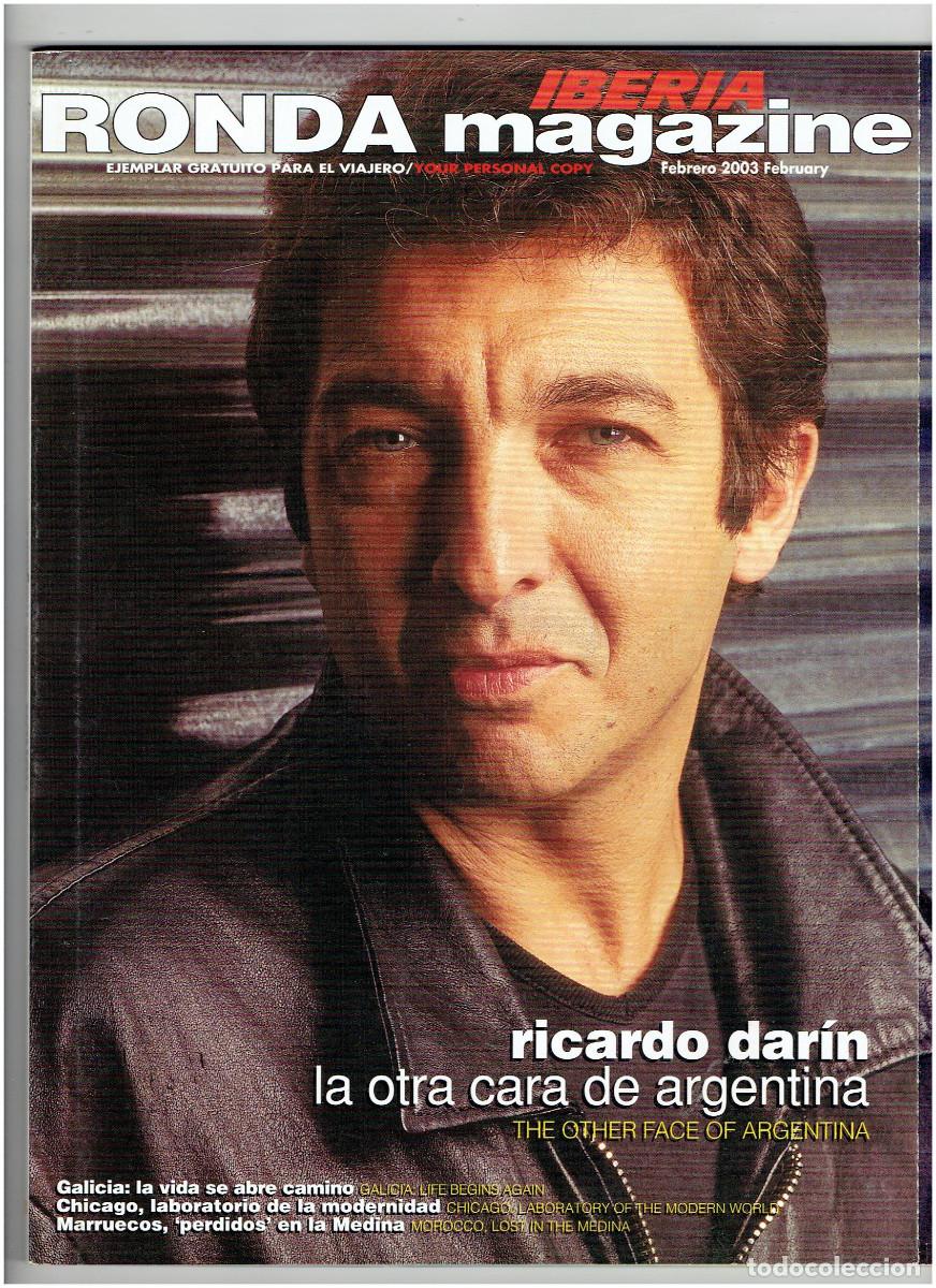 Collectionnisme de Revues et Journaux: * REVISTA RONDA IBERIA * FEBRERO 2003 RICARDO DAR&Iacute;N * VER SUMARIO *