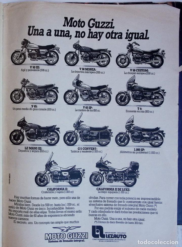 Coleccionismo de Revistas y Peri&oacute;dicos: moto guzzi anuncio publicidad