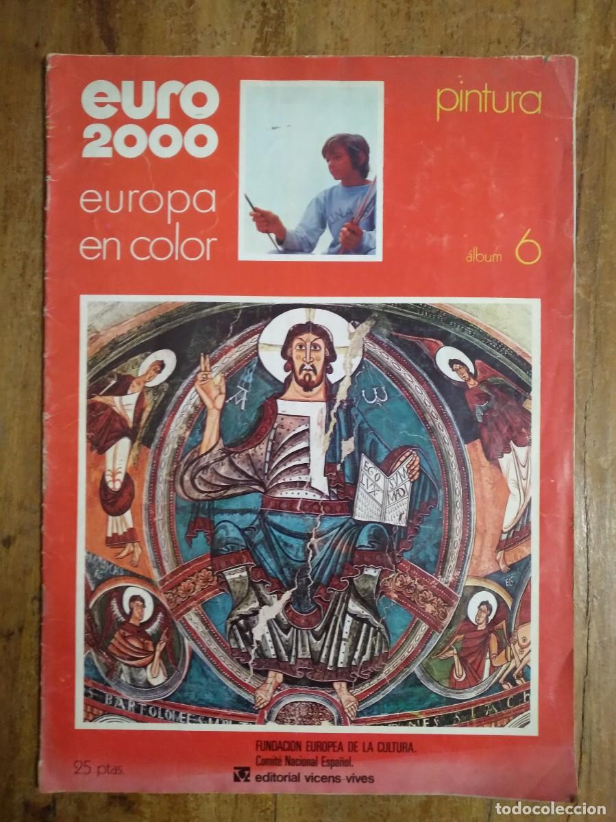 Coleccionismo de revistas y peri&oacute;dicos: Euro 2000 europa en color pintura Album N&deg;6