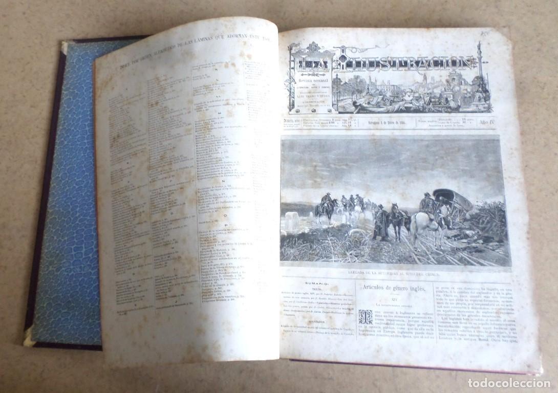 Collection Magazines and Newspapers: LA ILUSTRACION 1884 Luis Rasso Serra De enero a diciembre