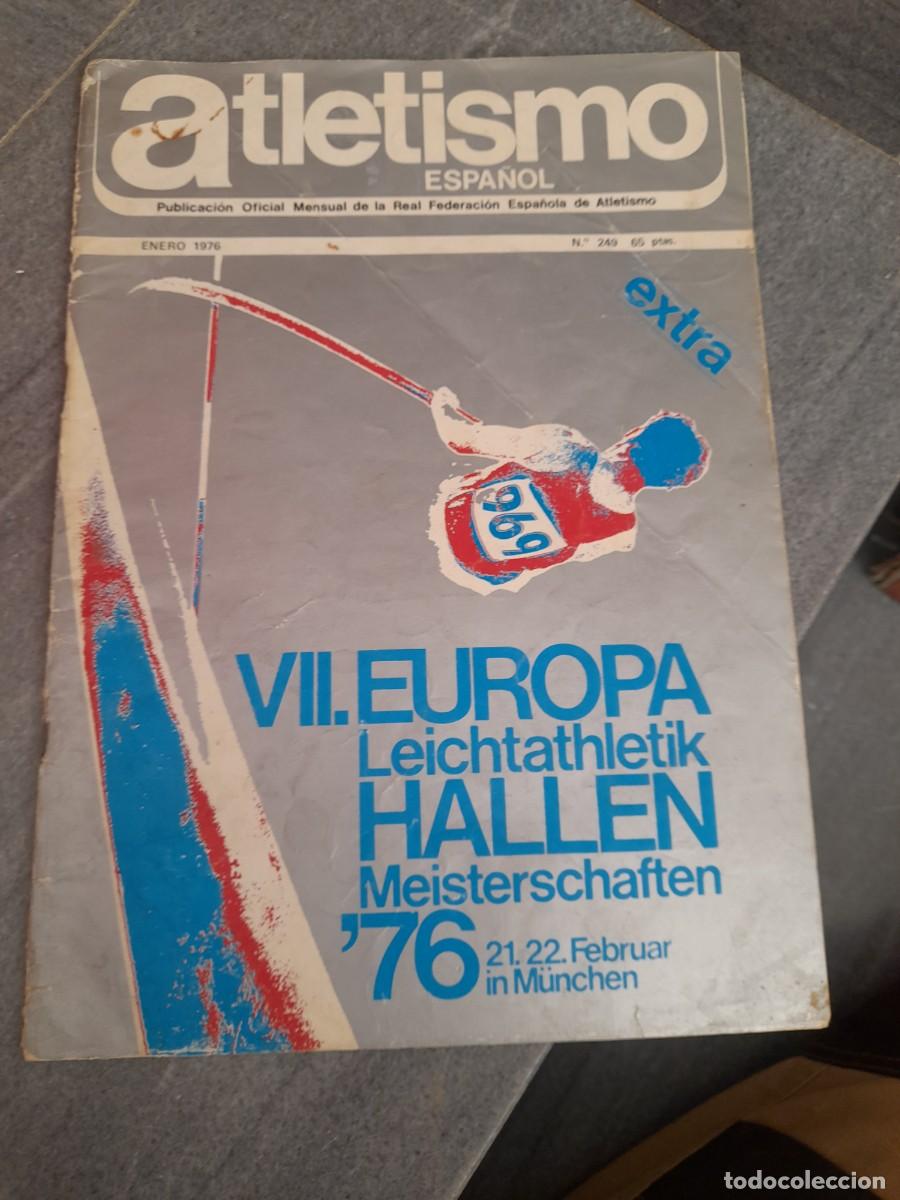 Coleccionismo de Revistas y Peri&oacute;dicos: Revista Runners runner's atletismo N&deg; 249 a&ntilde;o 1976 Europa Leichtathletik Hallen Meisterschaften 76
