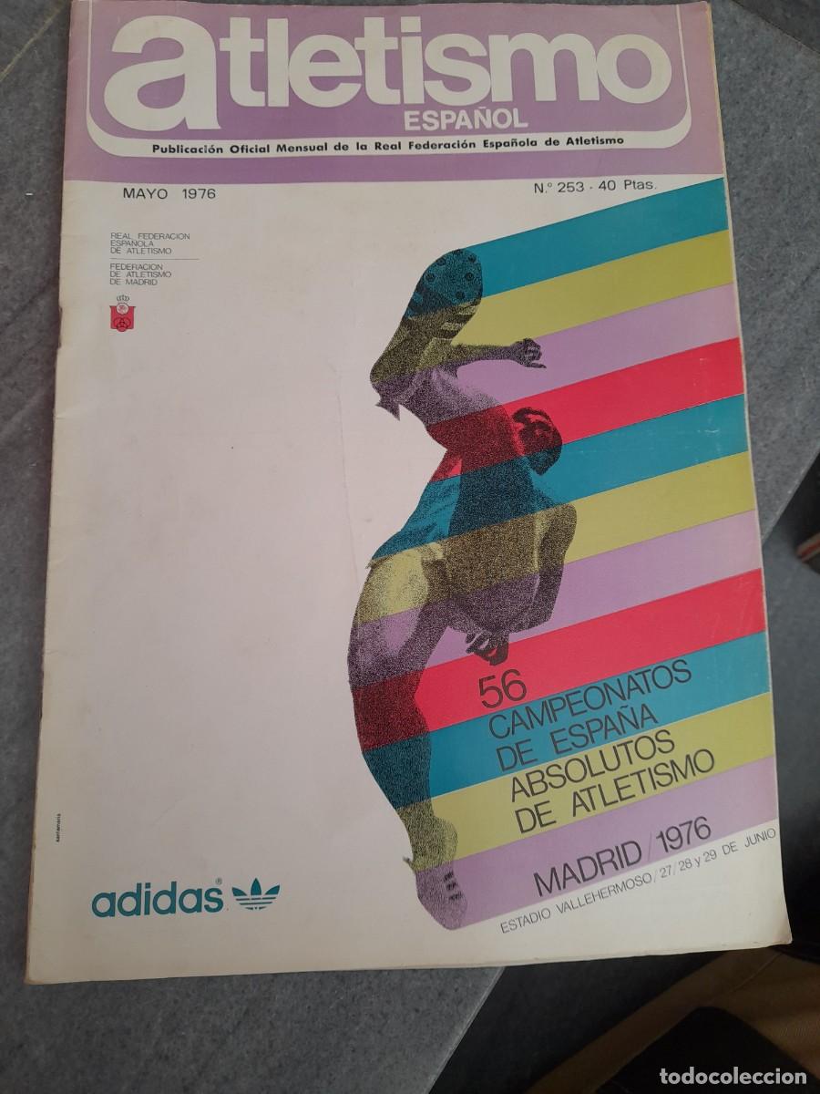 Coleccionismo de Revistas y Peri&oacute;dicos: Revista Runners runner's running atletismo N&deg; 253 a&ntilde;o 1976 campeonato de Espa&ntilde;a absolutos Madrid