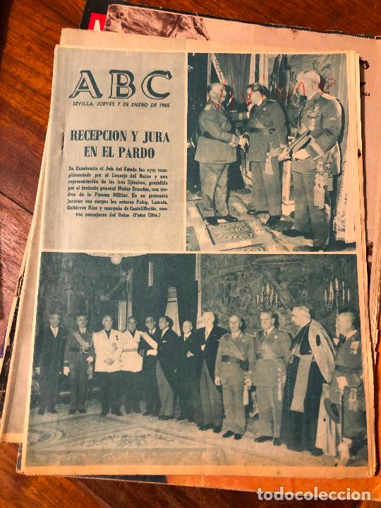 Coleccionismo de Revistas y Peri&oacute;dicos: ABC SEVILLA JUEVES 7 ENERO 1965