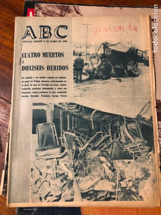 Coleccionismo de Revistas y Peri&oacute;dicos: ABC SEVILLA SABADO 9 ENERO 1965