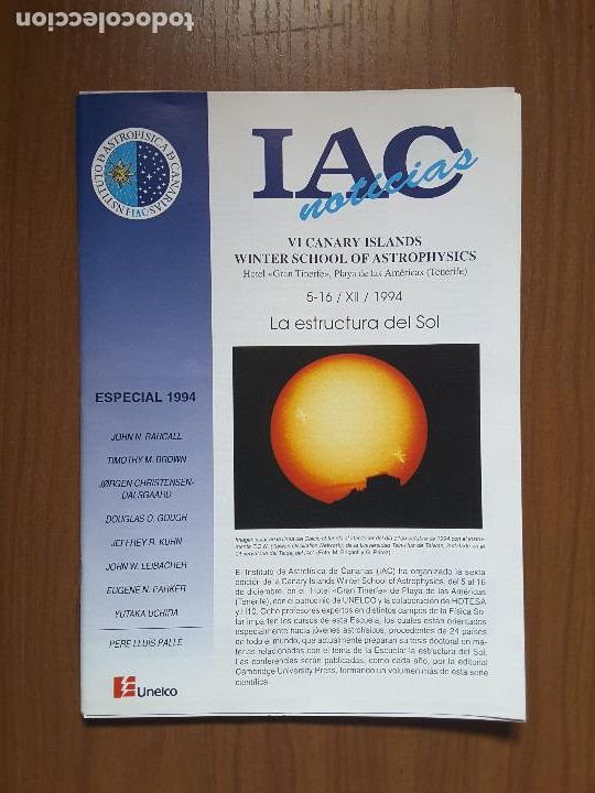 Collectionnisme de Revues et Journaux: IAC Noticias Especial 1994. ASTRONOMIA