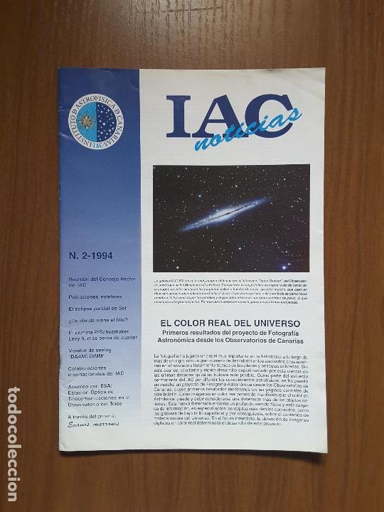 Colecionismo de Revistas e Jornais: IAC Noticias 2-1994. ASTRONOMIA