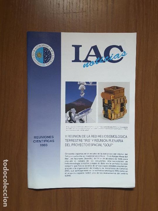 Collectionnisme de Revues et Journaux: IAC Noticias Reuniones Cient&iacute;ficas 1993. ASTRONOMIA