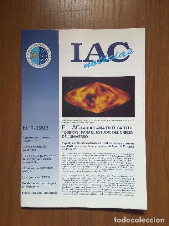 Colecionismo de Revistas e Jornais: IAC Noticias 2-1993. ASTRONOMIA