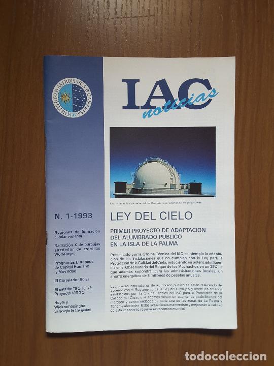 Collectionnisme de Revues et Journaux: IAC Noticias 1-1993. ASTRONOMIA