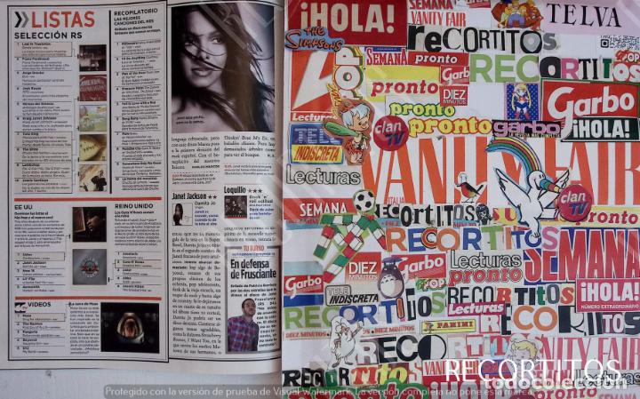 Coleccionismo de Revistas y Peri&oacute;dicos: janet jackson loquillo