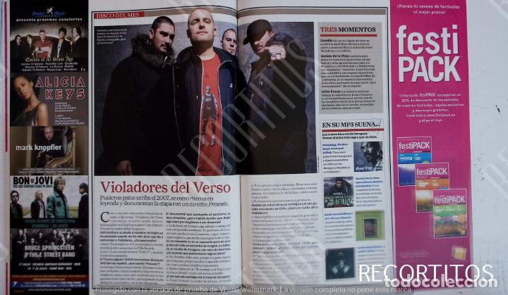 Coleccionismo de revistas y peri&oacute;dicos: violadores del verso bon jovi alicia keys mark knopfler
