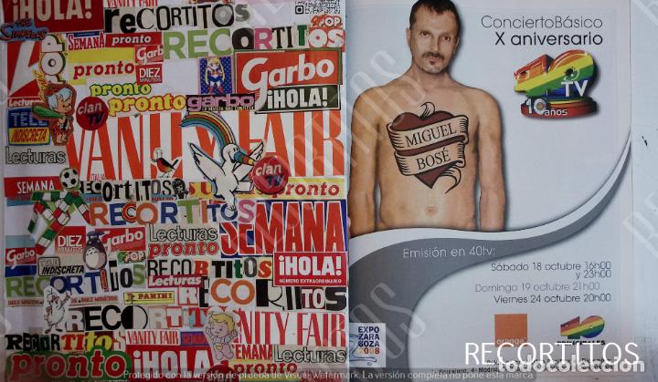 Coleccionismo de Revistas y Peri&oacute;dicos: miguel bose papito promo anuncio publicidad