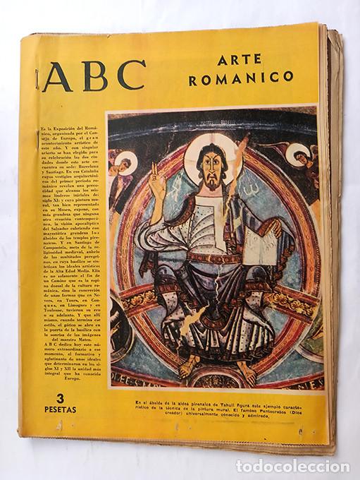 Coleccionismo de Revistas y Peri&oacute;dicos: ABC Arte rom&aacute;nico, 13 agosto 1961