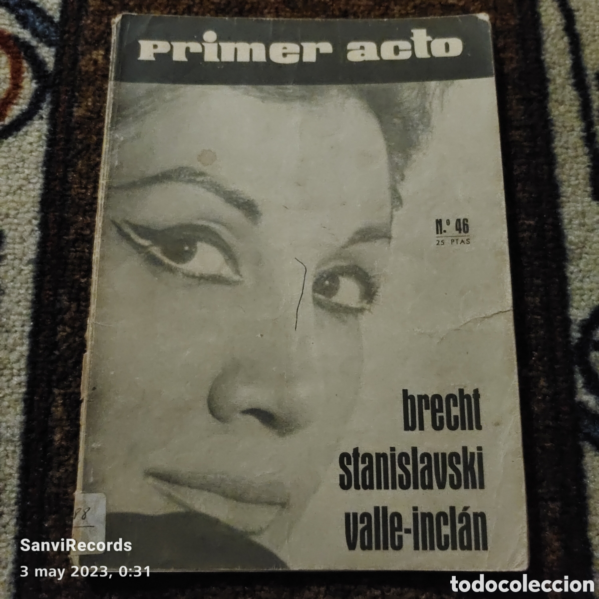 Coleccionismo de Revistas y Peri&oacute;dicos: PRIMER ACTO, REVISTA DEL TEATRO N&deg; 46: BRECHT STANISLAVSKI VALLE-INCLAN (1963)