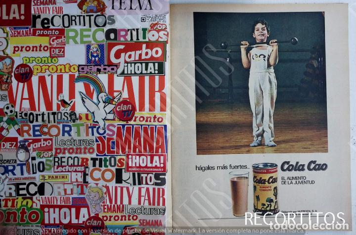 Coleccionismo de Revistas y Peri&oacute;dicos: cola cao anuncio publicidad colacao