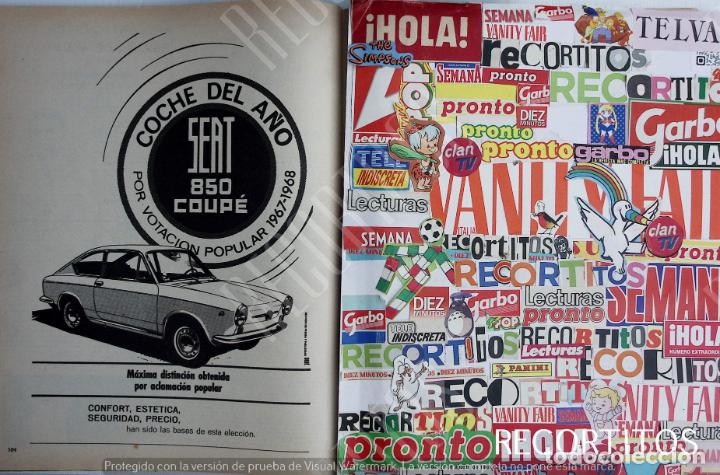 Coleccionismo de revistas y peri&oacute;dicos: seat 850 coupe anuncio publicidad
