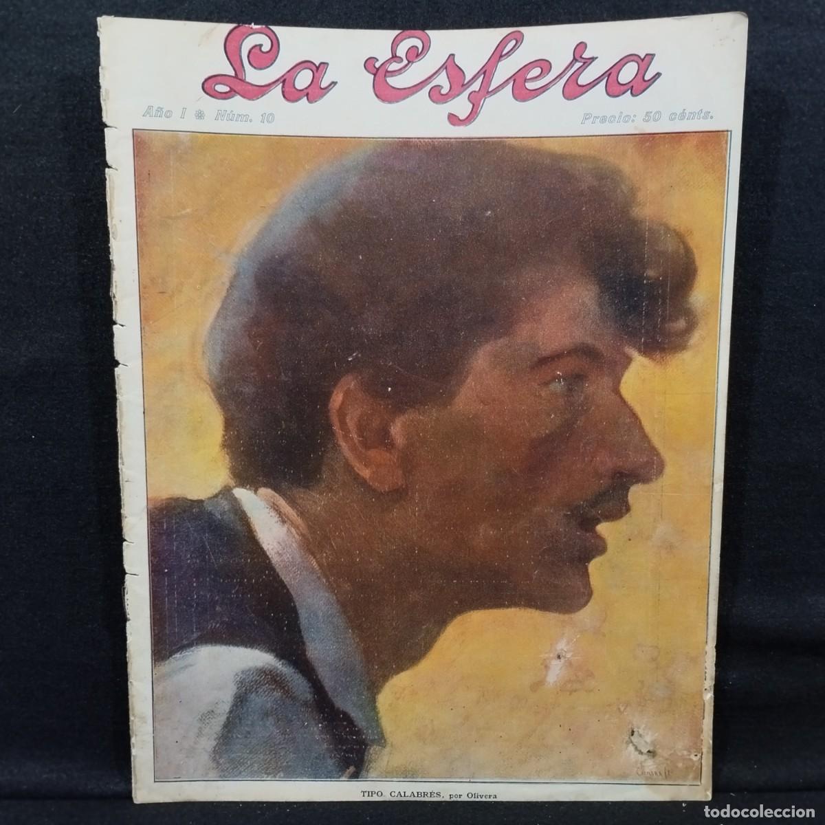 Coleccionismo de revistas y peri&oacute;dicos: REVISTA - LA ESFERA - A&Ntilde;O I - N&ordm; 10 - 1 MARZO 1914 - ILUSTRACION MUNDIAL - MUY ILUSTRADA / E-35