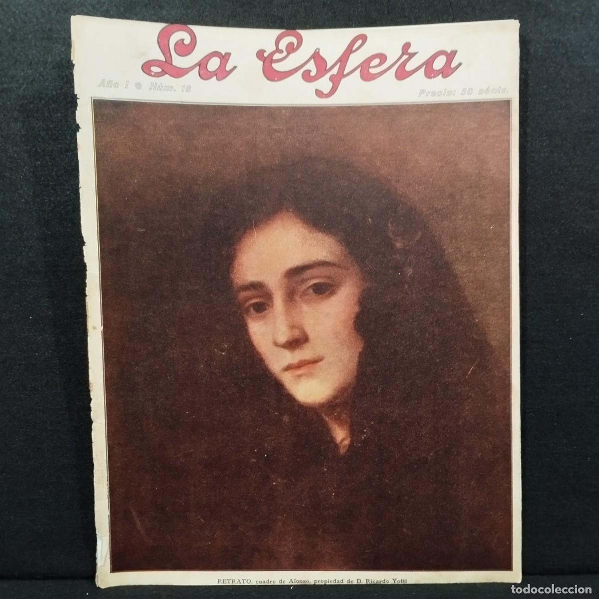 Colecionismo de Revistas e Jornais: REVISTA LA ESFERA - A&Ntilde;O I - N&ordm; 18 - 2 MAYO 1914 - ILUSTRACION MUNDIAL MUY ILUSTRADA / E-64