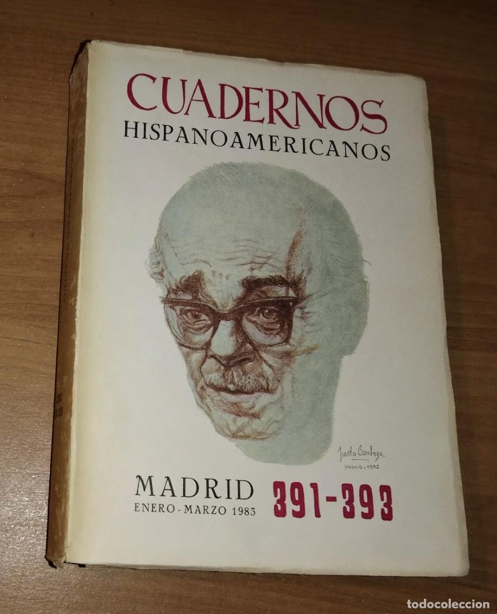 Colecionismo de Revistas e Jornais: CUADERNOS HISPANOAMERICANOS 391-393 - HOMENAJE A ERNESTO S&Aacute;BATO