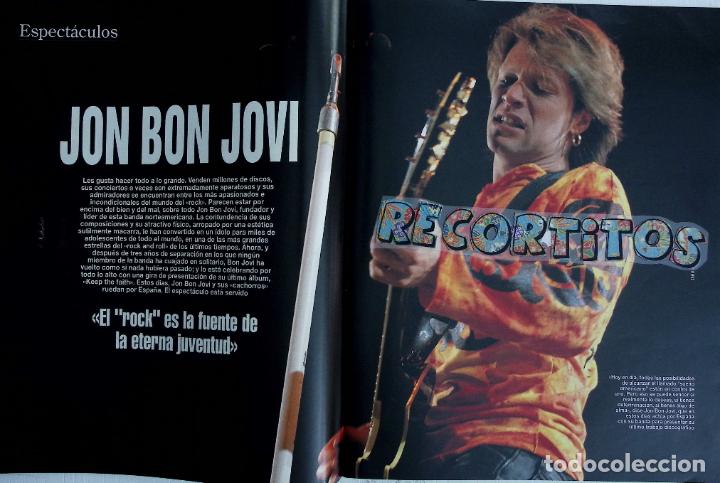 Coleccionismo de revistas y peri&oacute;dicos: JON BON JOVI