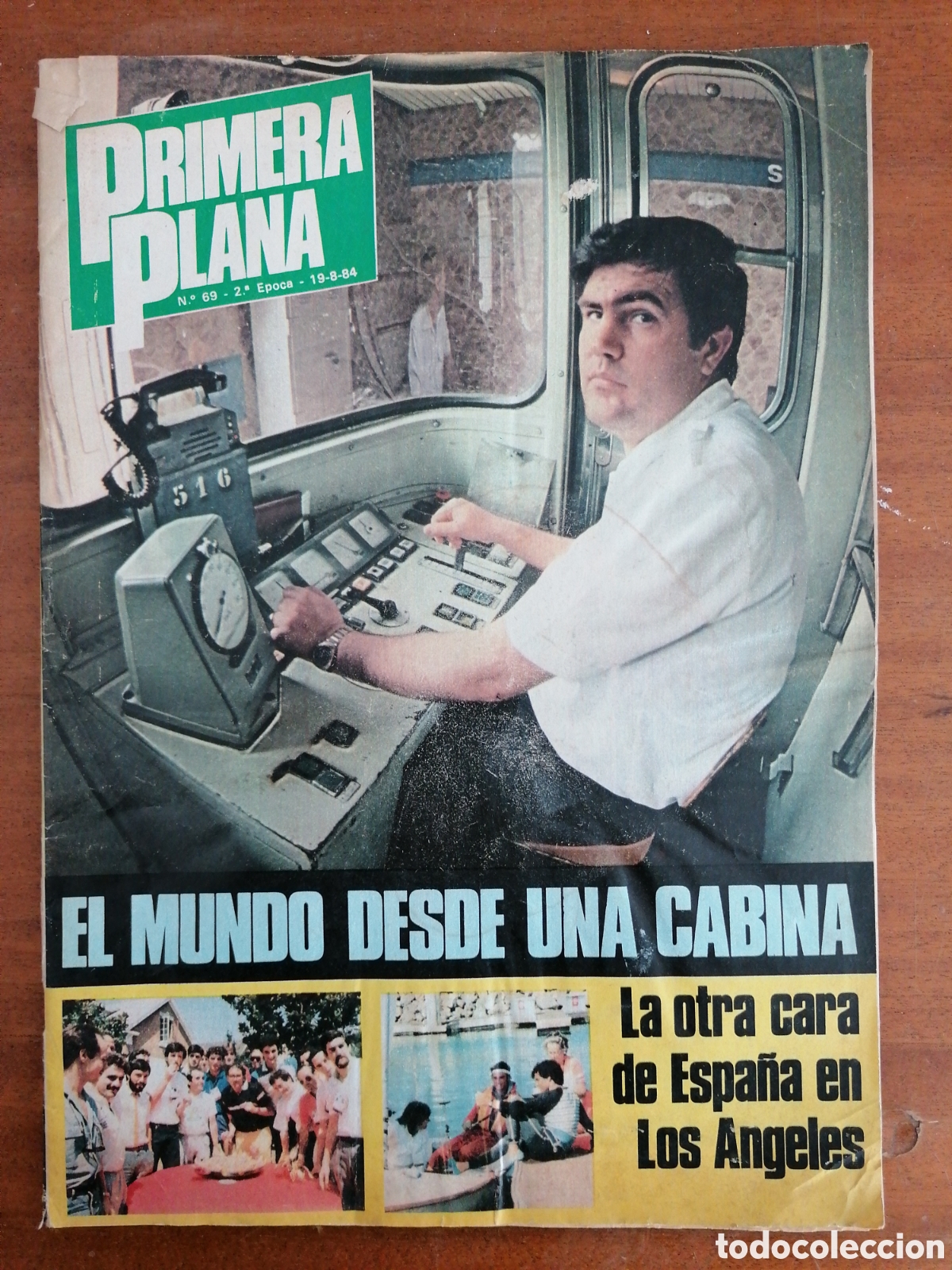 Coleccionismo de Revistas y Peri&oacute;dicos: PRIMERA PLANA 69 1984 STEVIE WONDER, MARIV&Iacute; DOMINGU&Iacute;N