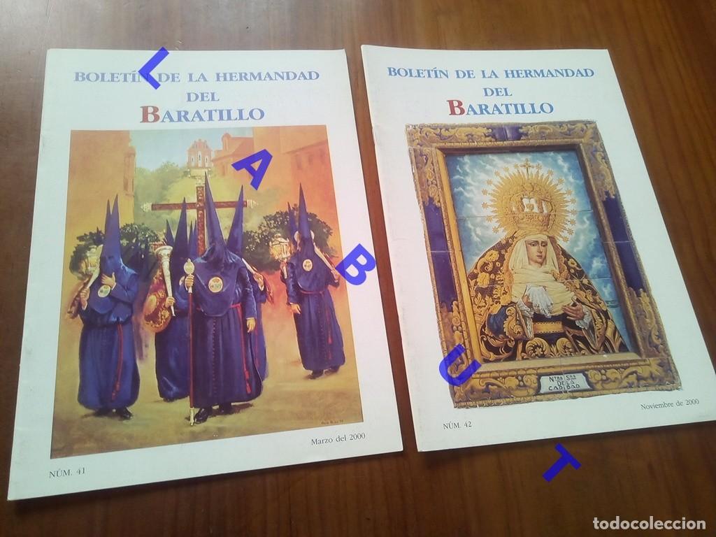 Coleccionismo de Revistas y Peri&oacute;dicos: BOLETIN DE LA HERMANDAD DEL BARATILLO 41 42 SEMANA SANTA DE SEVILLA PRECIO POR UNIDAD U1