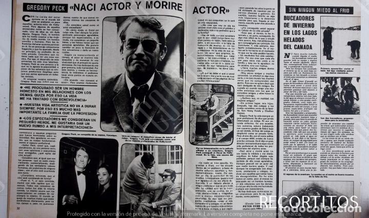 Coleccionismo de Revistas y Peri&oacute;dicos: gregory peck lagos helados de canada