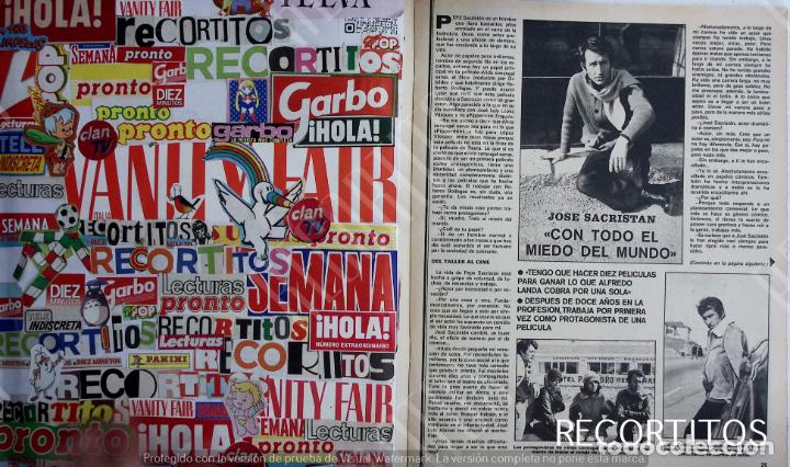 Coleccionismo de Revistas y Peri&oacute;dicos: jose sacristan ana belen