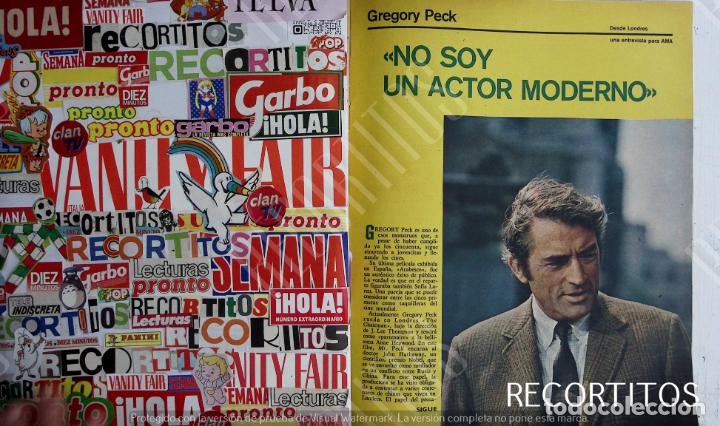 Coleccionismo de Revistas y Peri&oacute;dicos: GREGORY PECK