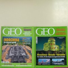 Coleccionismo de Revistas y Periódicos: LOTE 16 REVISTAS GEO + REGALO 12 NATIONAL GEOGRAPHIC-ED. G Y J ESPAÑA ED. Nº. DE VARIOS AÑOS