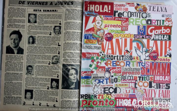Collectionnisme de Revues et Journaux: marcello maria luisa san jose anne bancroft cary grant patty shepard rod steiger kirk douglas