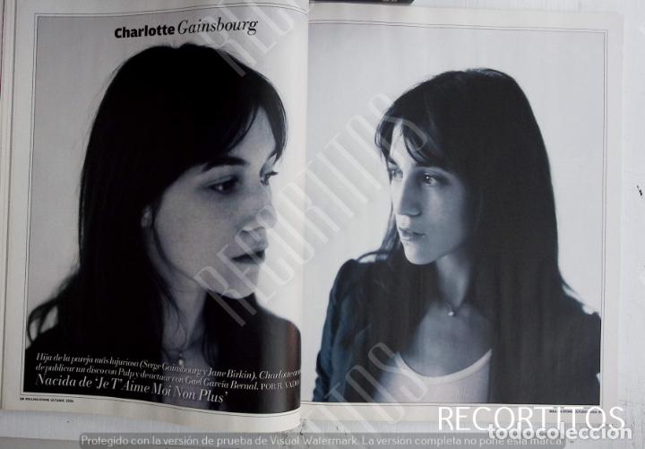 Collezionismo di Riviste e Giornali: CHARLOTTE GAINSBOURG SERGE JANE BIRKIN