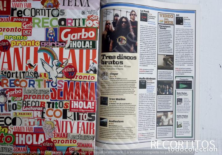 Coleccionismo de Revistas y Peri&oacute;dicos: slayer iron maiden le punk bob dylan