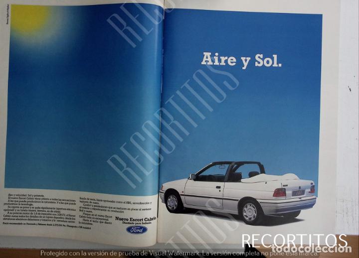 Collection Magazines and Newspapers: ford escort cabrio anuncio publicidad