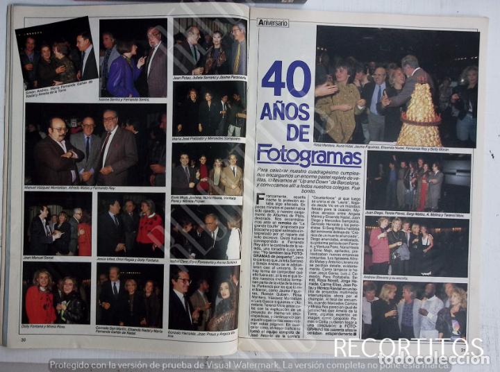 Sammeln von Zeitschriften und Zeitungen: fernando rey terenci moix enric majo ivonne sentis serrat mireia ross andrew stevans juan diego