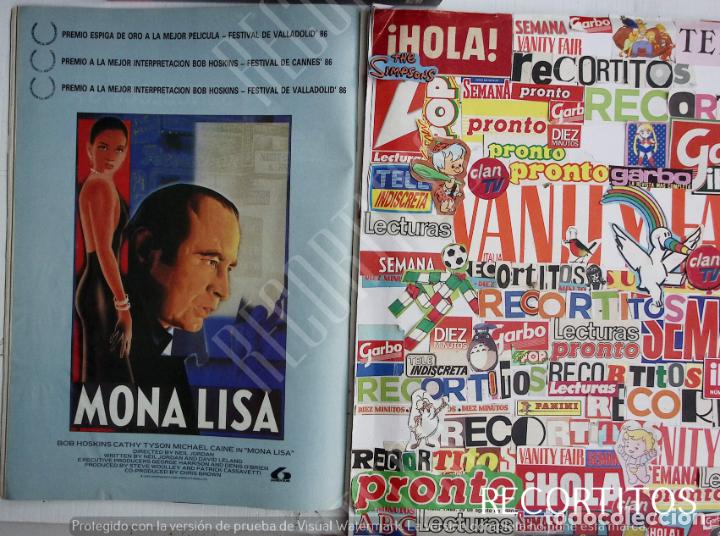 Coleccionismo de Revistas y Peri&oacute;dicos: mona LISABOB HOSKINS CATHY TYSON MICHAEL CAINE NEIL JORDAN poster cartel