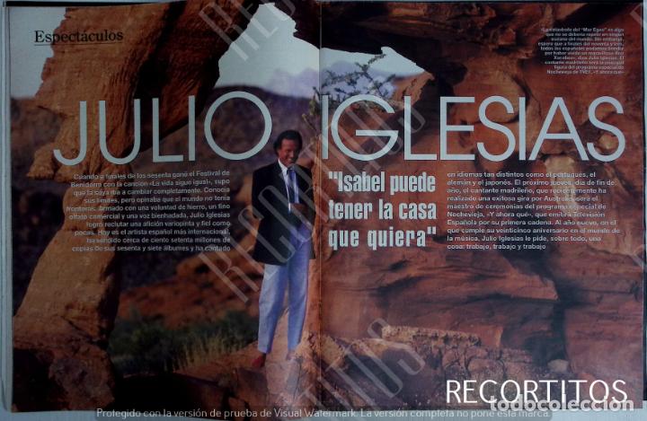 Coleccionismo de Revistas y Peri&oacute;dicos: JULIO IGLESIAS